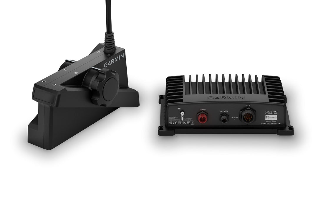 GARMIN PANOPTIX LIVESCOPE XR WITH LVS62 TRANSDUCER AND GLS 10 SONAR ...