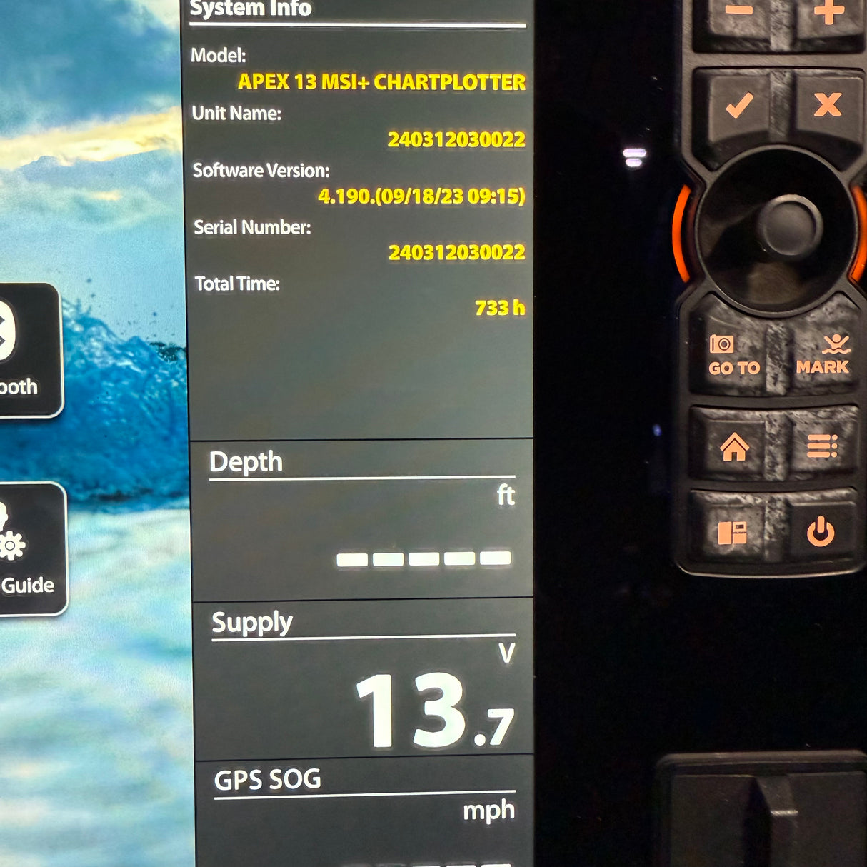 Used Humminbird Apex 13 MSI - Image 3