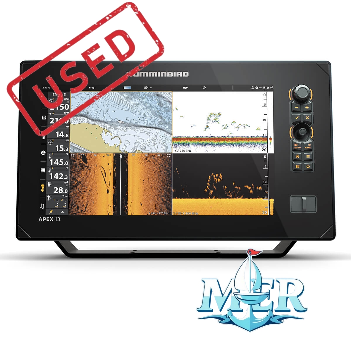 Used Humminbird Apex 13 MSI