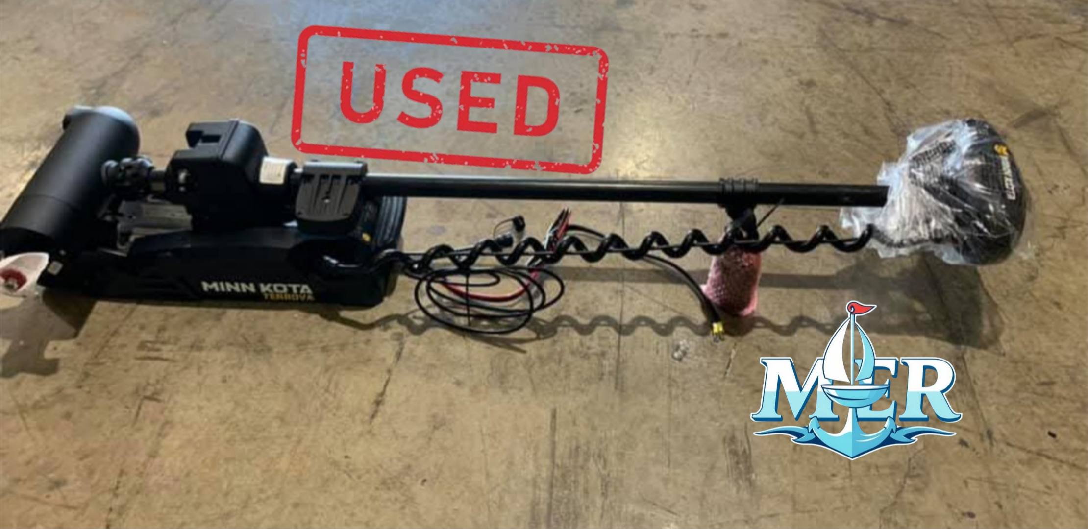 Used Minn Kota Terrova® 80 Trolling Motor w/Wireless Remote - Dual Spectrum CHIRP - 24V - 80LB - 45" - Image 2