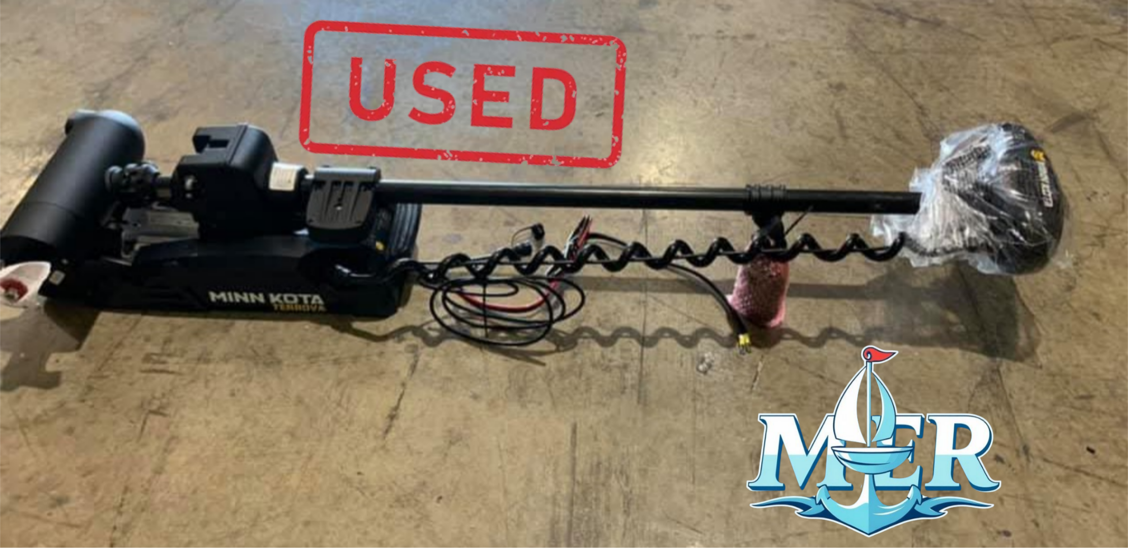 Used Minn Kota Terrova® 80 Trolling Motor w/Wireless Remote - Dual Spectrum CHIRP - 24V - 80LB - 45" - Image 4