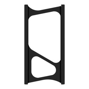 Alternative view of Raptor Setback Bracket - 3", Black 1810370