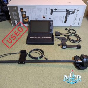 Alternative view of Used Complete Setup HUMMINBIRD HELIX 12 G2N with 360 Imaging for ULTREX