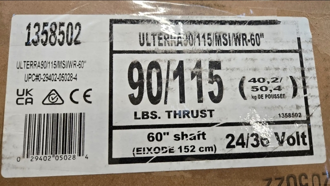 OPEN BOX Minn Kota ULTERRA QUEST 90/115 Brushless Trolling Motor - Image 11