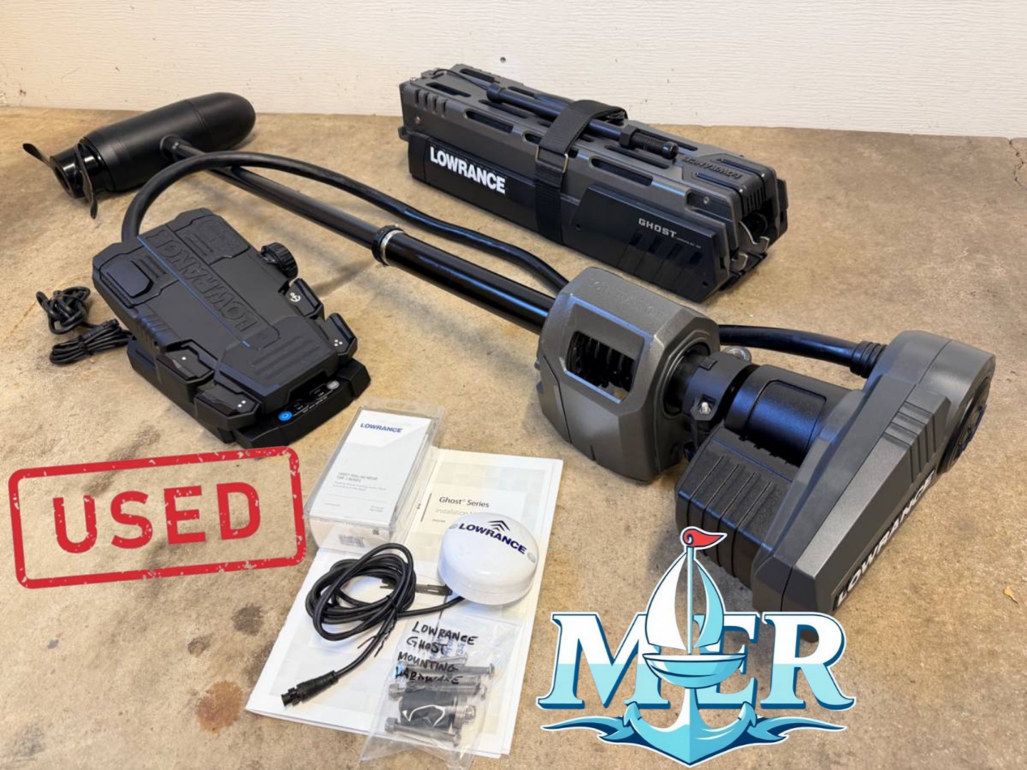 Used Lowrance Ghost Trolling Motor - Image 2