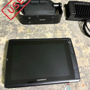 Alternative view of Used Garmin Echomap 126sv Bundle with LVS34 Transducer, GLS10 Black Box, and Lithium Battery