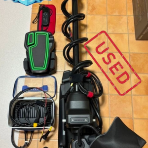 Alternative view of Used Garmin Force Kraken with LVS34 Black Box and GT56UHD Transducer