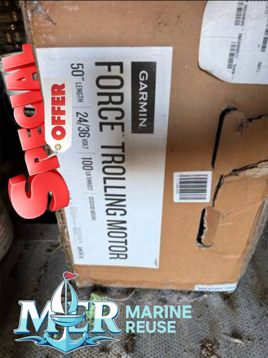 Force Trolling Motor 50" Trolling Motor - Image 2